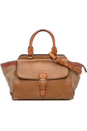 Burberry Sac à main Harcourt à motif House Check médium (2000-2024)