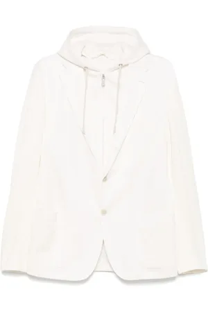 ELEVENTY Blazer à plastron détachable