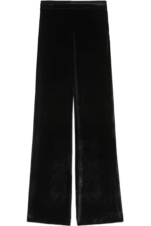 Jil Sander Pantalon droit à taille haute