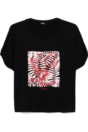 Liu Jo T-shirt à ornements strassés