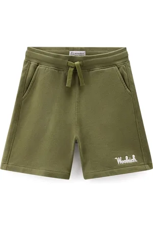 Woolrich Short en coton à logo brodé