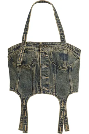 Andersson Bell Haut-corset en jean
