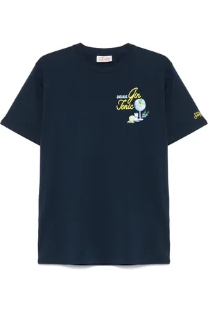 MC2 SAINT BARTH T-shirt en coton à imprimé gin tonic