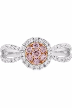 HYT Jewelry Bague en or blanc 18ct sertie de diamants Argyle Pink
