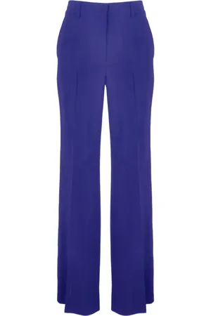 Alberta Ferretti Pantalon à coupe droite