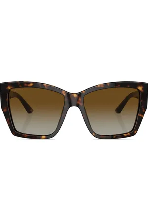 Bvlgari Lunettes de soleil oversize à plaque logo