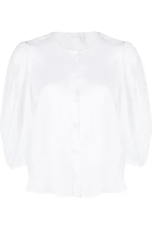 Chloé Blouse boutonnée à manches bouffantes