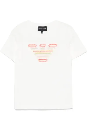 Emporio Armani T-shirt à logo brodé