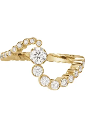 SOPHIE BILLE BRAHE Bague Ensemble Ocean Diamant en recyclé 18ct pavé de diamants