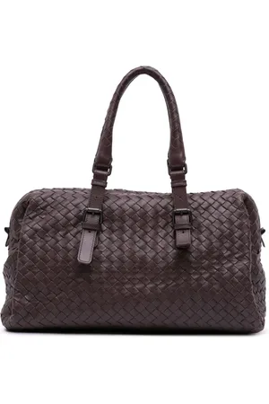 Bottega Veneta Sac boston en cuir Nappa Intrecciato (2012-2024)