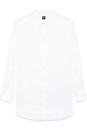 HUGO BOSS Chemise à empiècements en dentelle