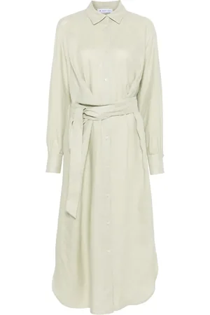 Manuel Ritz Robe-chemise longue en lin
