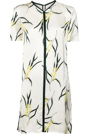 DEL CORE Robe courte à col v