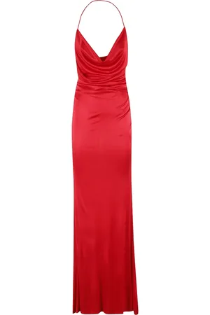 Elisabetta Franchi Robe Red Carpet à coupe longue