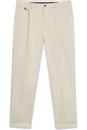 Brooks Brothers Pantalon chino en coton à plis
