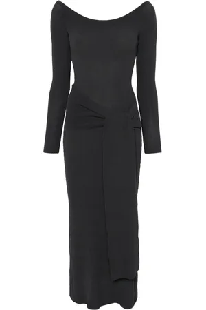 AYA MUSE Robe en maille à coupe longue