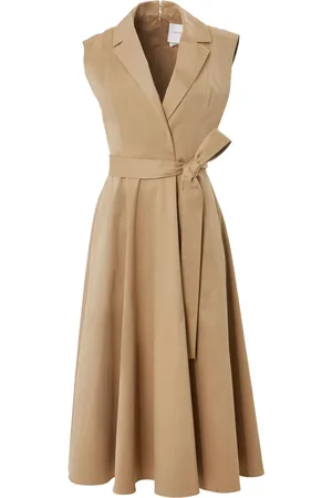 Carolina Herrera Robe mi-longue à taille ceinturée