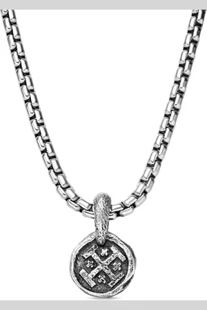 David Yurman Pendentif Shipwreck Coin en sterling (17 mm)