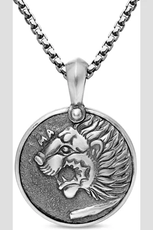 David Yurman Pendentif Petrvs Lion en sterling (35 mm)
