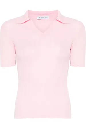 Manuel Ritz T-shirt en maille nervurée
