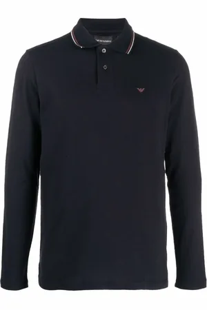 Emporio Armani Polo à logo imprimé