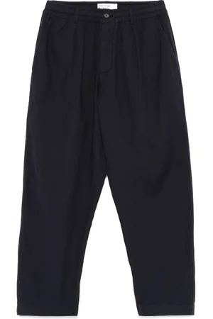 Universal Works Pantalon plissé en seersucker
