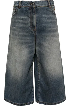 Msgm Short à effet délavé