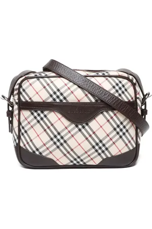 Burberry Sac à main en toile à motif Nova Check (2000-2020)