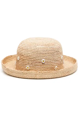 Lack of Color Chapeau Daisy en paille