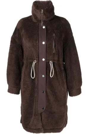 Varley Manteau Jones en peau lainée artificielle