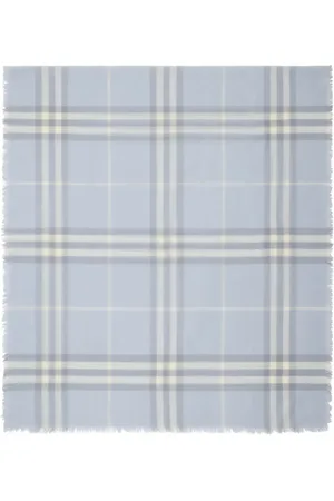Burberry écharpe en laine à carreaux