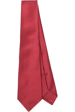 Kiton Cravate à motif en jacquard