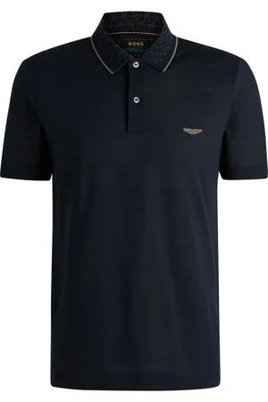 HUGO BOSS X Aston Martin polo à patch logo