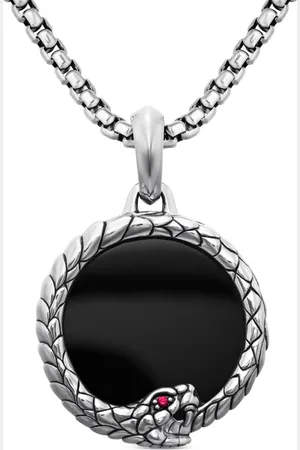 David Yurman Pendentif Cairo Ouroboros en sterling (25 mm)