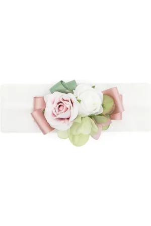 COLORICHIARI Serre-tête à appliqués fleurs