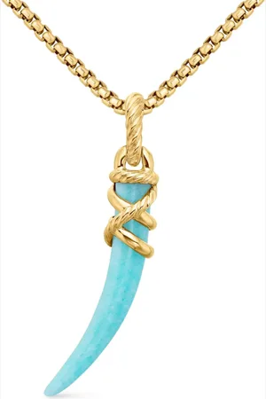 David Yurman Collier Tusk en 18ct à ornements