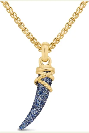 David Yurman Collier en or 18ct à pendentif à ornements