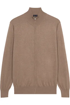 Brooks Brothers Cardigan à fermeture zippée