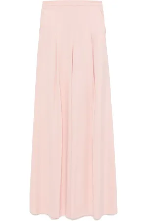 Giambattista Valli Pantalon palazzo à design plissé