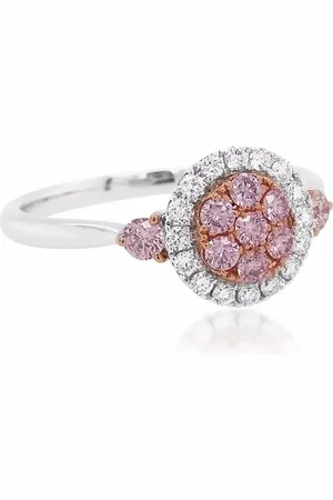 HYT Jewelry Bague Argyle Pink en or 18ct pavée de diamants