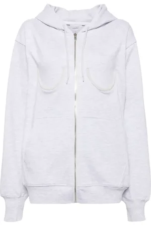 pushBUTTON Veste en coton à fermeture zippée