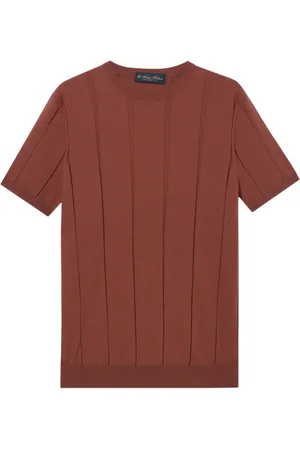 Brooks Brothers T-shirt nervuré en coton