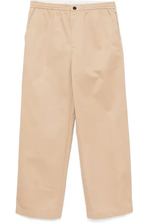Solid Pantalon à coupe droite
