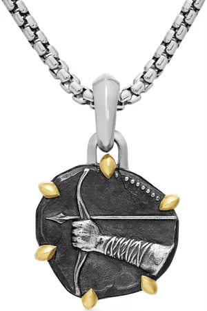 David Yurman Pendentif Sagittarius en or 18ct et sterling (33 mm)
