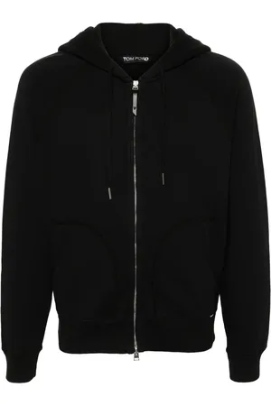 Tom Ford Hoodie en coton à fermeture zippée