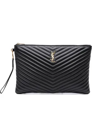 Saint Laurent Pochette à motif monogrammé (2018)