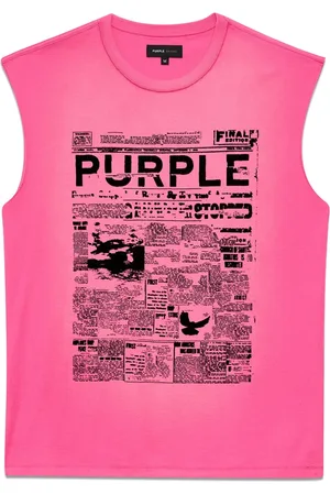 Purple Brand T-shirt à imprimé graphique