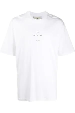 SONG FOR THE MUTE T-shirt à logo imprimé