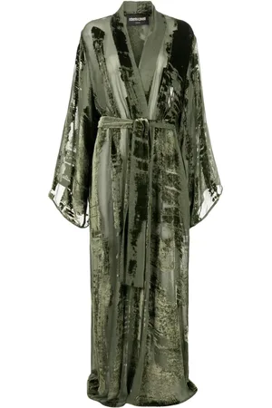 Roberto Cavalli Manteau en velours