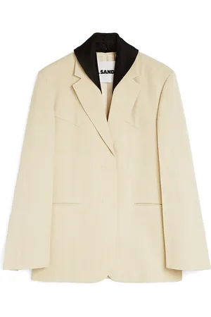 Jil Sander Blazer à simple boutonnage